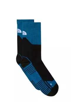 Носки HIKING CREW The North Face, цвет tnf black adriatic blue