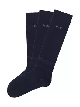 Носки HIS Kniestrmpfe, синий