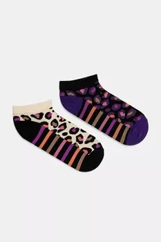 Носки хлопковые 2 шт. в упаковке Medicine, мультиколор