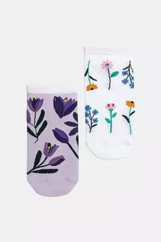 Носки хлопковые 2 шт. в упаковке Medicine, мультиколор