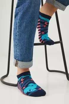 Носки хлопковые 2 шт. в упаковке Medicine, мультиколор