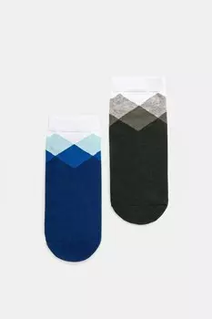 Носки хлопковые 2 шт. в упаковке Medicine, мультиколор