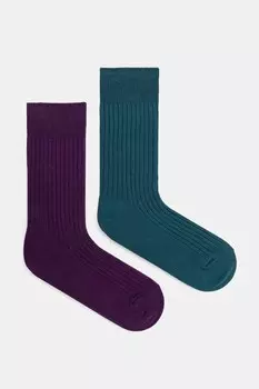 Носки хлопковые 2 шт. в упаковке Medicine, мультиколор