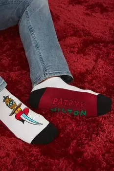 Носки хлопковые 2 шт. в упаковке Medicine, мультиколор