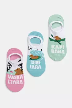 Носки хлопковые 3 шт. в упаковке Medicine, мультиколор