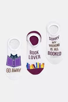 Носки хлопковые 3 шт. в упаковке Medicine, мультиколор