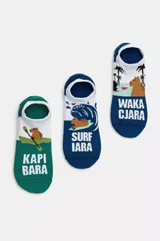 Носки хлопковые 3 шт. в упаковке Medicine, мультиколор