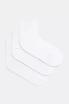 Носки хлопковые 3 шт. в упаковке Medicine, белый