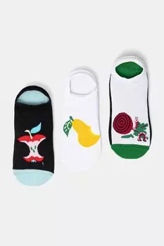 Носки хлопковые 3 шт. в упаковке Medicine, мультиколор