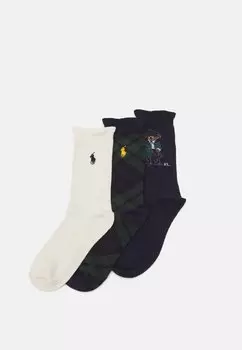 Носки HOLIDAY BEAR 3 PACK UNISEX Polo Ralph Lauren, мультиколор