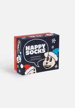 Носки HOLIDAY CAT DOG GIFT UNISEX 2 PACK Happy Socks, синий