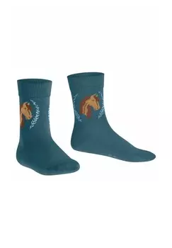 Носки HORSE FALKE, бирюзовый