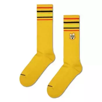 Носки Hs By Happy Bear with monthse crew, желтый