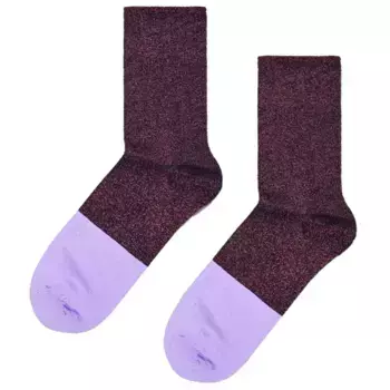 Носки Hs By Happy Extended toe long, фиолетовый