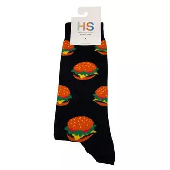 Носки Hs By Happy Hamburger Half, Разноцветный