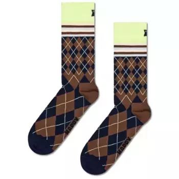 Носки Hs By Happy monthsixed arg yearsle long, коричневый