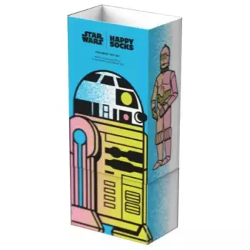 Носки Hs By Happy Star wars gift set long 3 pairs, синий