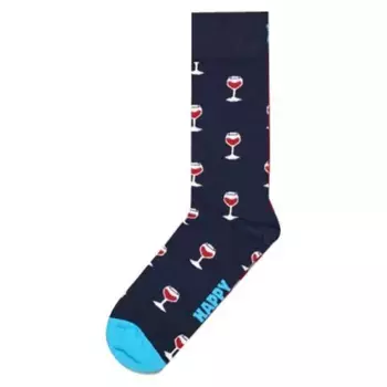 Носки Hs By Happy Wine gift set long 2 pairs, синий