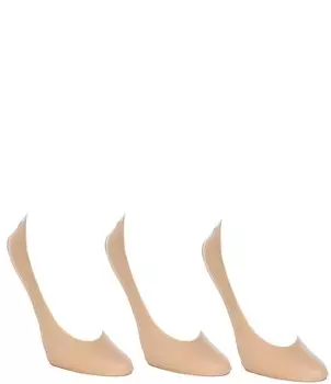 Носки HUE Perfect Edge Liner, 3 шт., супермягкие носки, бежевый