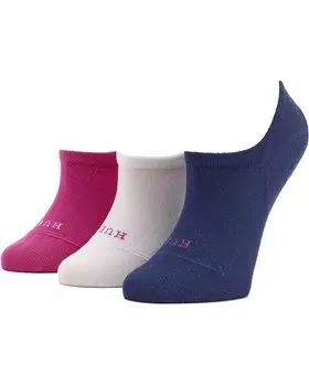 Носки HUE The Perfect Sneaker Liner 3-Pack, цвет Navy Pack