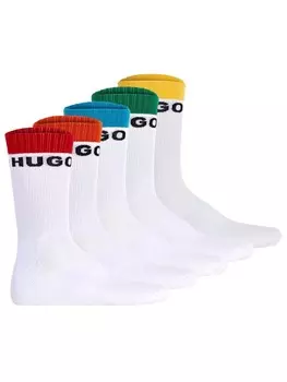 Носки HUGO 5er Pack, белый