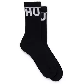 Носки HUGO Qs Rib Iconic Cc 10257965 2 units, черный