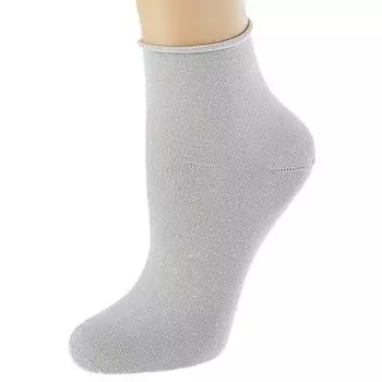 Носки HUGO Sh Light Lurex, серый