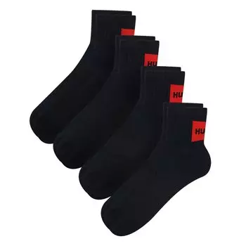 Носки HUGO Sh Rib Label Cc 10249361 01 2 шт, синий
