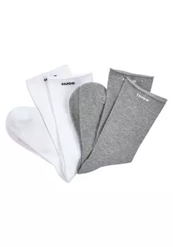 Носки HUGO Socks, цвет Grey/White