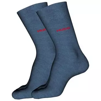 Носки HUGO Uni Colors 2 шт, синий