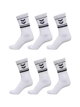 Носки Hummel 6 er Set Sport Freizeit Basic, цвет wei-blau