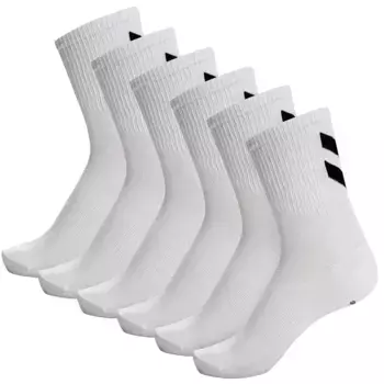 Носки Hummel Chevron long 6 pairs, белый