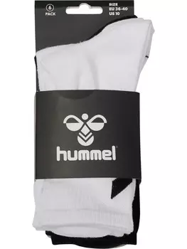 Носки Hummel Lange Hmlchevron 6 Pack Socks, белый