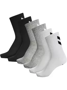 Носки Hummel Long Socks Hmlchevron Erwachsene, цвет black/white/grey