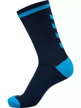 Носки Hummel Niedrige Elite Indoor Sock Low Pa, цвет BLACK IRIS/SUGAR PLUM