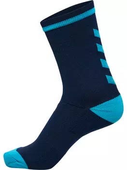 Носки Hummel Niedrige Elite Indoor Sock Low Pa, цвет BLACK IRIS/ATOMIC BLUE