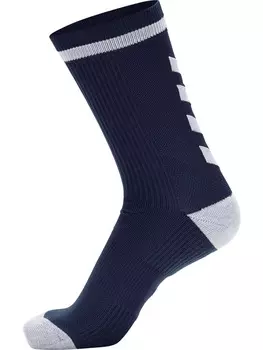 Носки Hummel Niedrige Elite Indoor Sock Low, цвет NAVY/WHITE