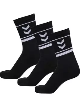 Носки Hummel Socks Hmlstripe Erwachsene, черный