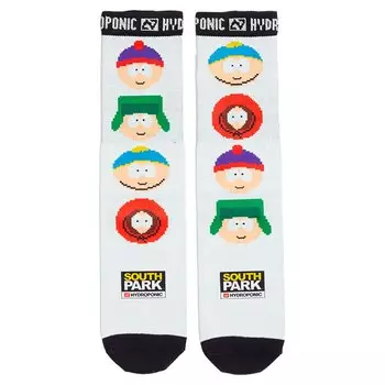 Носки Hydroponic Sp 8 Bits Half, белый