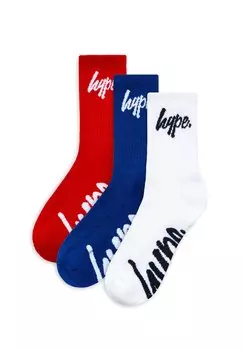 Носки Hype, цвет red