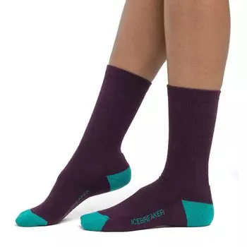 Носки Icebreaker Lifestyle Light Merino Crew, фиолетовый