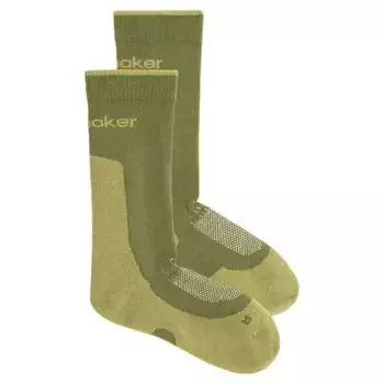 Носки Icebreaker Merino Hike+ Light Crew, зеленый