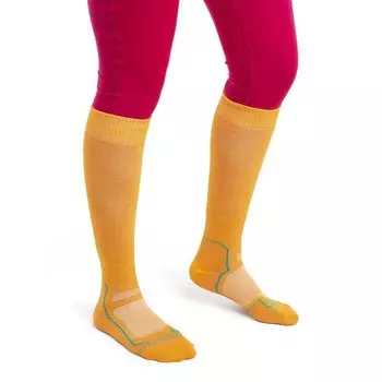 Носки Icebreaker Ski+ Ultralight OTC Merino Long, желтый