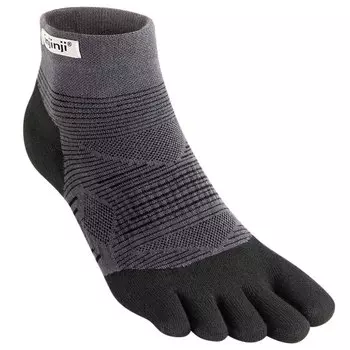 Носки Injinji Calcetn Run Lightweight Mini-crew Coolmax, серый
