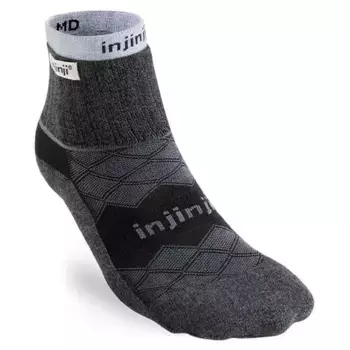 Носки Injinji Liner + Runner, серый