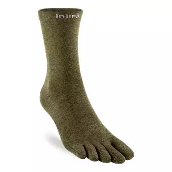 Носки Injinji Liner, зеленый