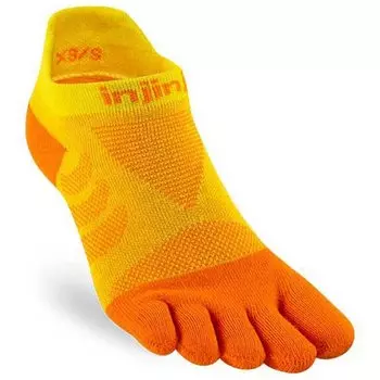 Носки Injinji Ultra Run No-Show, оранжевый
