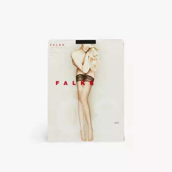 Носки Invisible Deluxe 8 из эластичной ткани Falke, черный