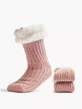 Носки из АБС-пластика Cosy Nature, розовый