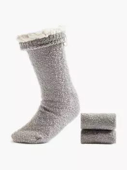 Носки из АБС-пластика Cosy Nature, серый